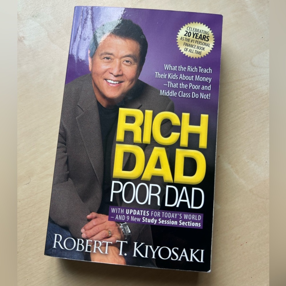 Rich Dad Poor Dad Paperback Book